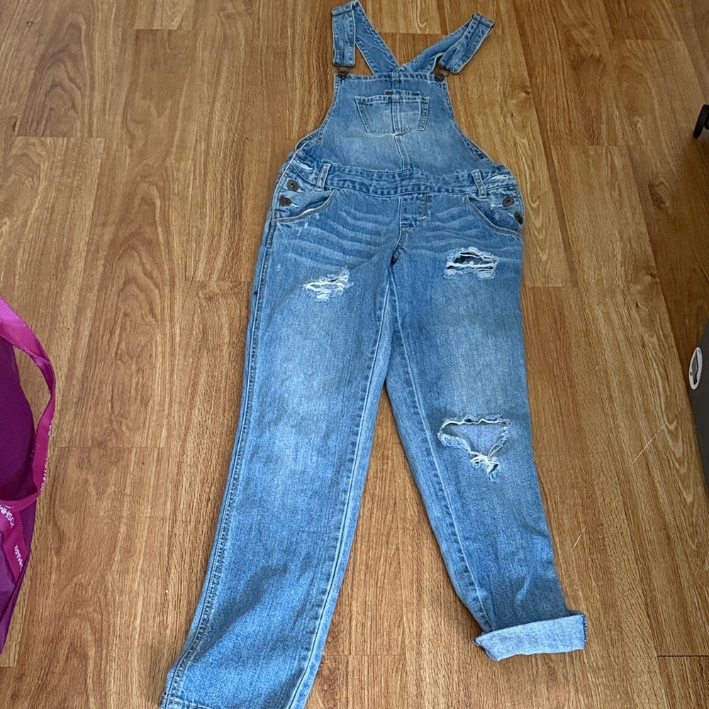 American Rag Blue Denim Overalls